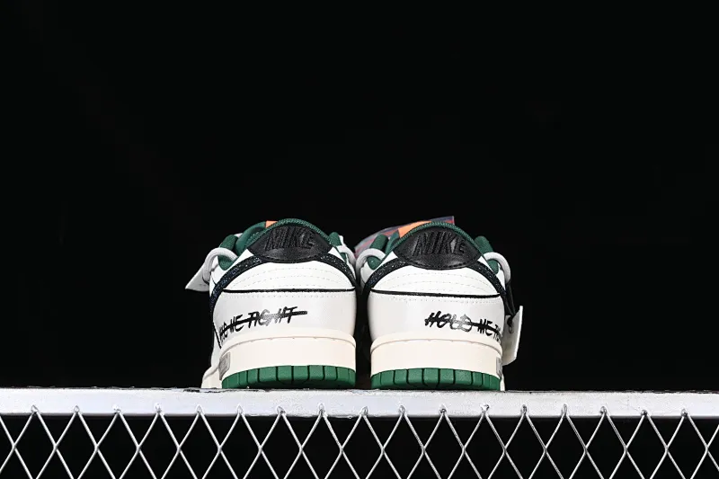 All Categories Nk SB Dunk Series Nk SB Dunk Low Low-top sneakers Nk Dunk Low "Miami Hurricanes" Space Exploration Star Trek Customized version of deconstructed straps retro distressed low-top sneakers DD1391-300